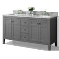 Luxury Freestanding Sink Cabinet Solid Wood Bathroom Vanity